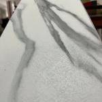 Glossy Marble Look SPC Luxury Vinyl Plank Flooring 145x910mm 1218x148mm