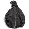 Buy cheap Chic Mens Hooded Zip Up Jackets , Anorak Pocket Nylon Hooded Windbreaker from wholesalers