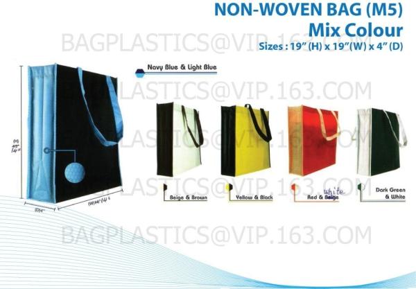 NON WOVEN SHOPBAG, pp woven bags, nonwoven bags, woven bags, big bag, fibc,