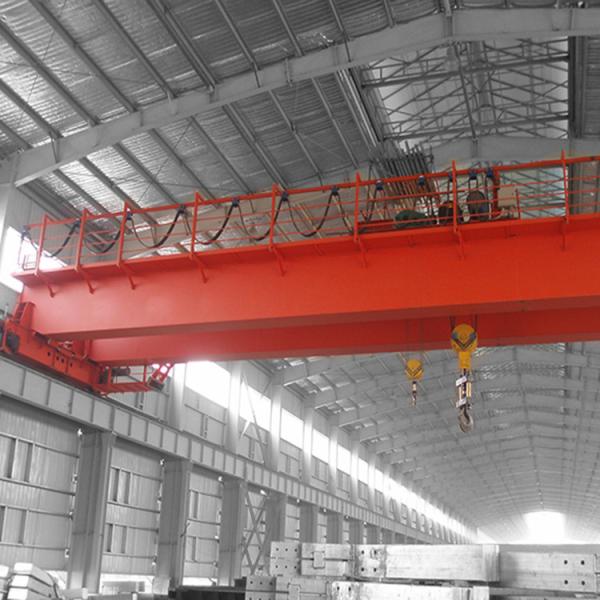 Buy cheap 50T QD Type Electric Double Girder Overhead Crane 3P 220--440 V/50HZ60HZ from wholesalers