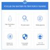 Buy cheap OEM Water Purifier Accessories 0.0001 Micron RO Reverse Osmosis Membrane Filter from wholesalers