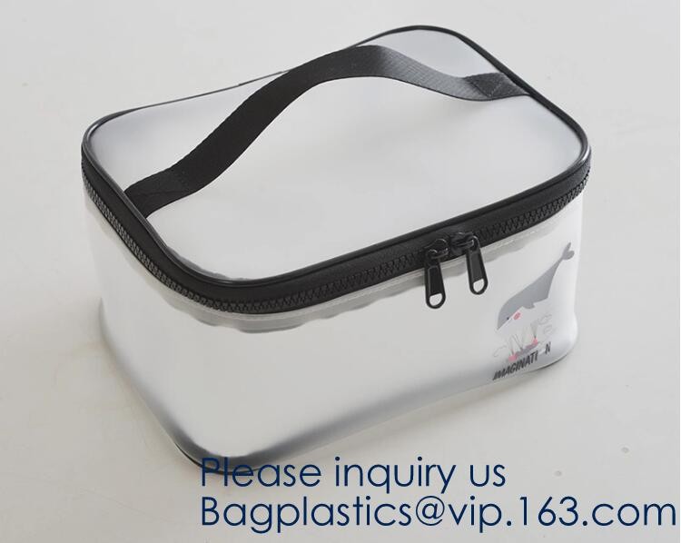 Hanger bags, Clothes Underwear, Large Clear Makeup Bag Toiletry Cosmetic Organizer Bag Portable Travel Toiletry Tote Bag