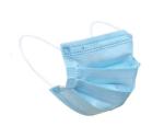 Buy cheap White And Blue 3 Ply Non Woven Face Mask 17.5*9.5cm Against Avoid Bacteria from wholesalers