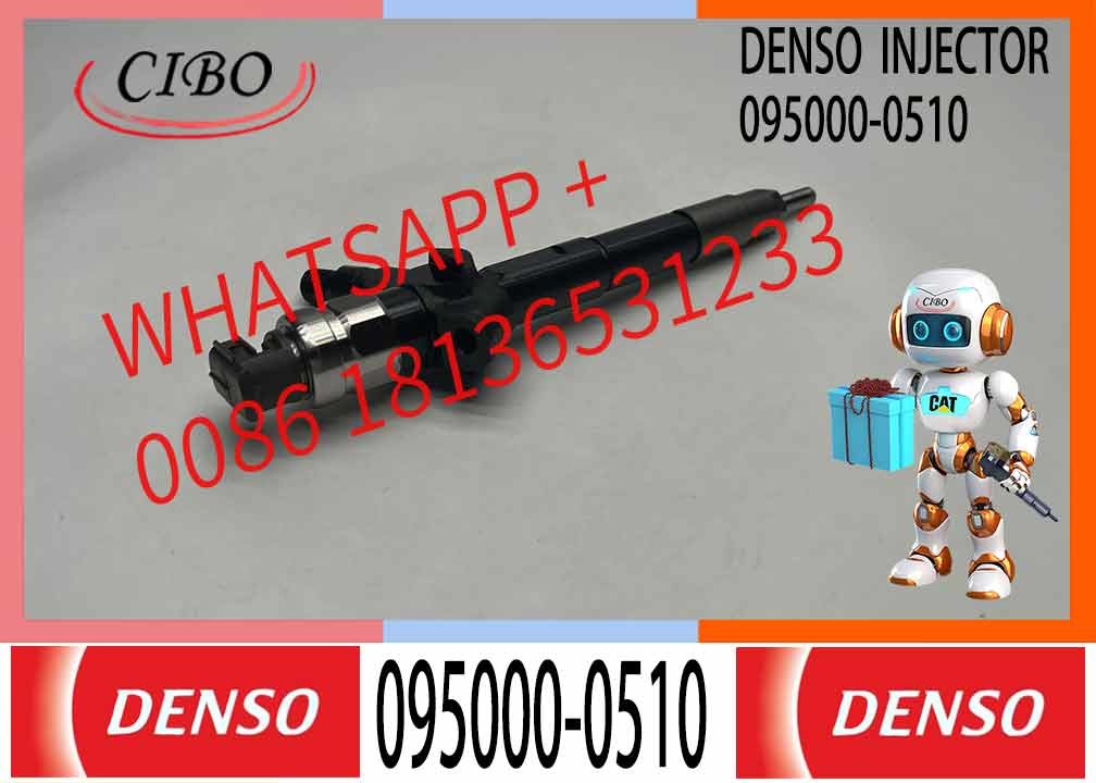 DENSO Common Rail DCRI100510 Fuel Injector 095000-0510 095000-0511 16600-8H800 For Nissan X-Trail YD22ETI T30 2.2 Di Eng
