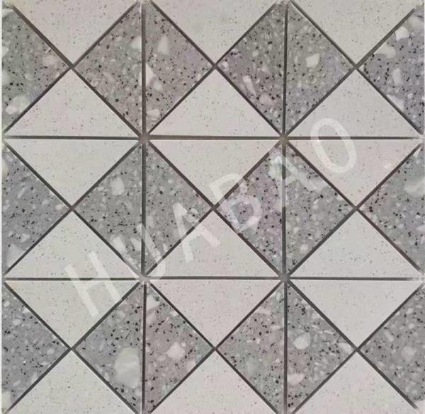 Buy cheap Customized Terrazzo stone Mosaic tiles panels for Kitchen bathroom floor from wholesalers