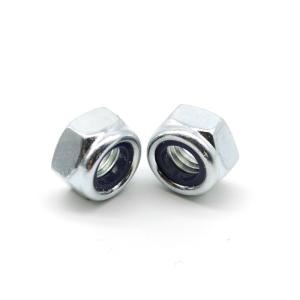 Wholesale M6 M5 M4 Nylon Lock Nut Metric DIN 985 Low Profile Hexagon Lock Nut from china suppliers