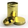Buy cheap Round Tea Tin Container with Double Cover from wholesalers