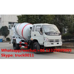 Buy cheap factory direct sale best price FORLAND 4*2 RHD cement mixer truck, hot sale forland RHD 4m3 concrete mixer drum truck from wholesalers
