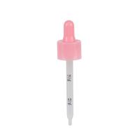 Buy cheap Transparent Plastic Cosmetic Dropper 18/410 Rubber Tipped Graduated Plastic product