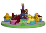Buy cheap Qiangli Theme Park Rides , Rotating Happy Bear Cup Rides For Indoor / Outdoor from wholesalers