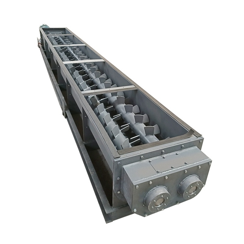 U-Shaped Sludge Pipe Conveyor Granules Grain Feeding Machine Screw Auger Conveyor