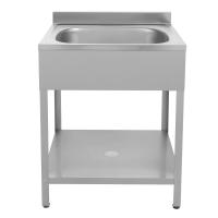 Buy cheap 80cm Farmhouse Outdoor Stainless Steel Sink Stand One Bowl product