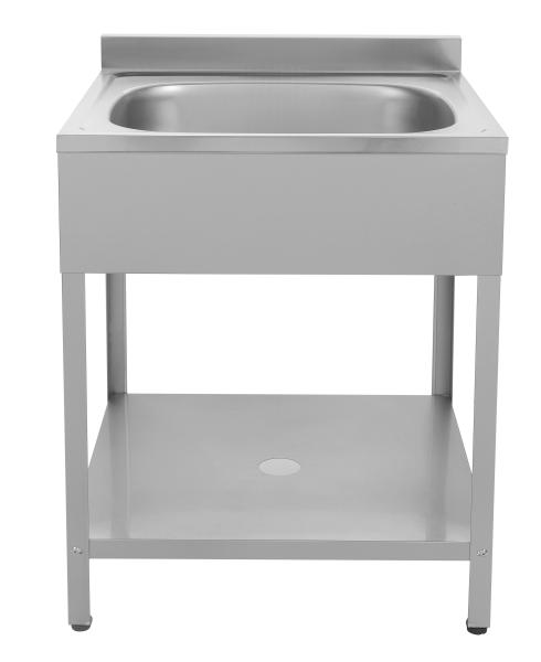 Buy cheap 80cm Farmhouse Outdoor Stainless Steel Sink Stand One Bowl from wholesalers