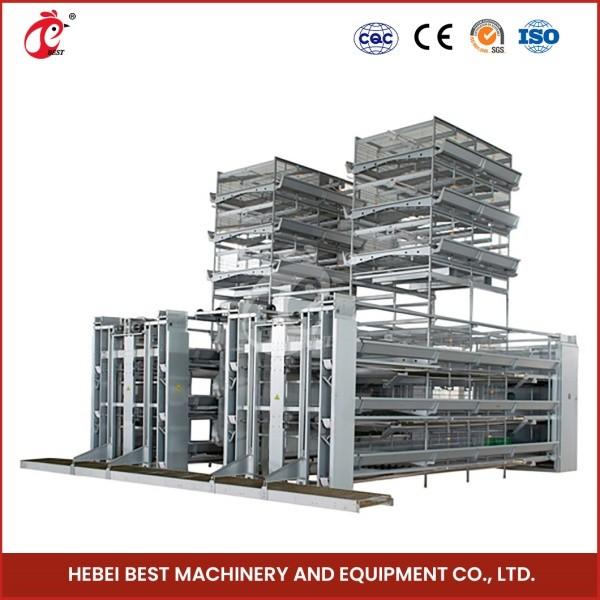 Buy cheap Bird Friendly Galvanized Steel Cage System For Layer Farming Rose from wholesalers