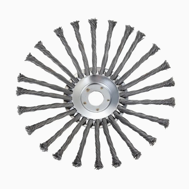 Heavy-Duty 8-Inch Steel Weeding Wheel for Outdoor Gardening