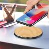 Buy cheap 75% Efficiency Wooden Wireless Charger Pad 5W/7.5W/10W With Aluminum Base from wholesalers