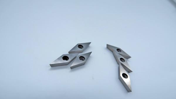 Buy cheap Mirror Effect Tungsten Steel PCD Tipped Inserts 3.18mm For PCD Cutting from wholesalers