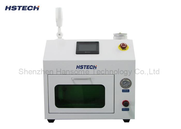 Green Color SMT Cleaning Equipment with PLC Touch Screen for Small Components