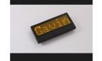 Buy cheap Electronic LED Name Badge Rectangle With 11 Height × 44 Width Pixel from wholesalers