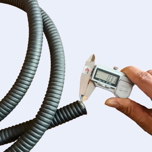 Buy cheap Hot dip steel coil Pvc Coated Flexible Conduit 3" 4" BSI Certified Kitemark from wholesalers