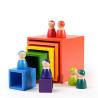 Buy cheap Montessori 2.5cm Natural Wooden Building Blocks For Toddlers from wholesalers