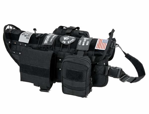 Buy cheap Military Molle Nylon Dog Harness Vest Durable Nylon Training Service Mesh Fabric from wholesalers
