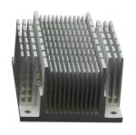 Aluminum Extrusion Profile Square Heatsink Large Extruded Heat Sink