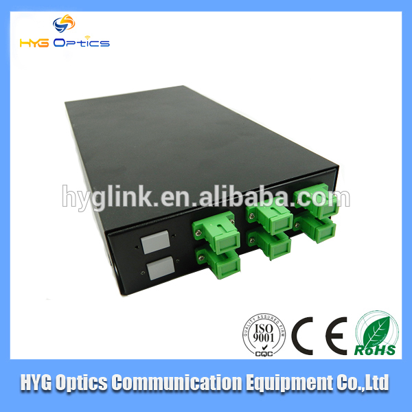 6 Core ODF Fiber Optic Termination Box With Sc Adapter