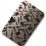 304 Mirror Etched Elevator Stainless Steel Sheet Door Anti Corrosion