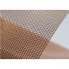 Buy cheap Square Hole Brass Window Screen / 0.15-0.5mm Copper Insect Screen from wholesalers