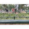 Buy cheap ISO Green PVC Coated Rapid Mesh Temporary Fencing 4.0mm 60x60mm For Garden from wholesalers