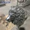 Buy cheap Modern large outdoor cast animal lion stainless steel sculpture from wholesalers