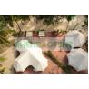 Buy cheap Glass Wall Luxury Hotel Tents With Curtains Luxurious Decorations For Outdoor Camping Family from wholesalers