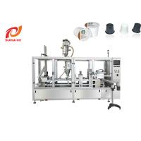 Buy cheap 0.8MPa Four Lanes Yoghurt K Cup Filling And Sealing Machine product