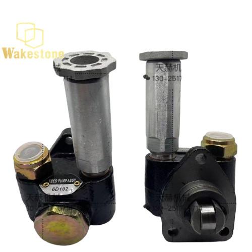 Buy cheap Engine 6D102 Fuel Pump Hand Pressure Oil Pump For Excavator Komatsu PC200 PC220 PC240 PC270-6 PC270-7 from wholesalers