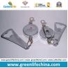 Buy cheap Metal Round ID Badge Reel with Belt Clip&Key Ring from wholesalers