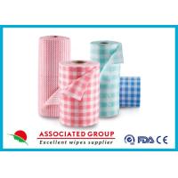 Buy cheap Spunlace Viscose And Polyester (PET) Non Woven Fabric Roll Colorfu Printed product