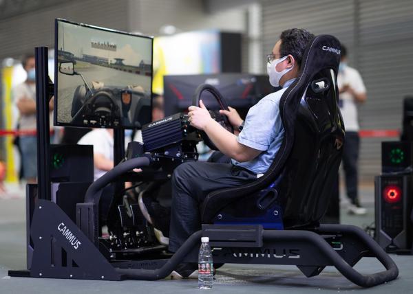Buy cheap 180 Degree Rotation Servo Motor Racing Gaming Simulator Cockpit from wholesalers
