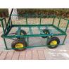 Buy cheap Customized Logo Green Removable Multifunctional Strong Lawn Cart For Easy Transport In Garden from wholesalers