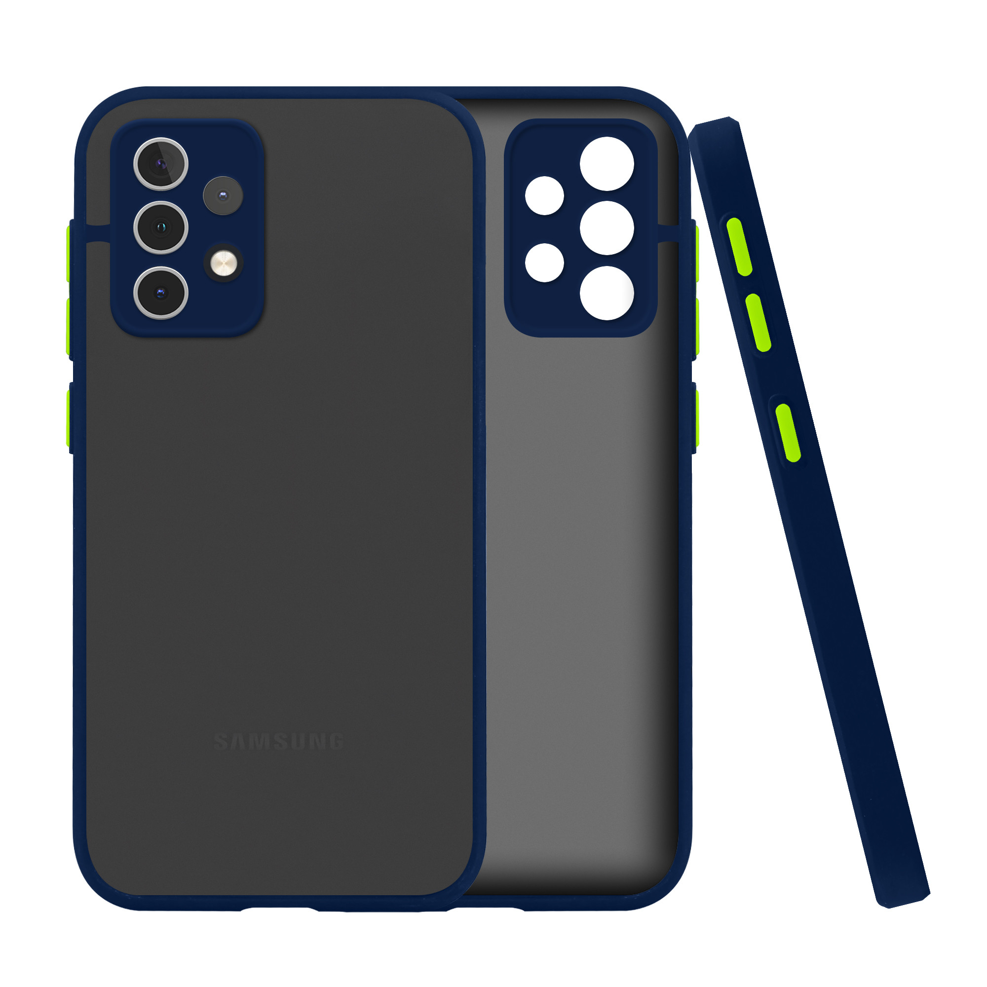 Anti Fall Shockproof Samsung Galaxy A72 Cases Camera Protection Fingerprint Free