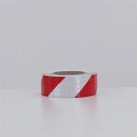 Red White Hazard Ambulance Reflective Tape 2 Inch Self Adhesive