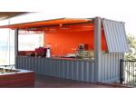 Topshaw 15FT 20FT 10FT Readymade Mobile Kitchen Container Restaurant Shipping