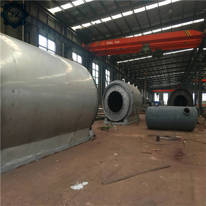 30 Ton Fully Continuous Waste Tire Tyre To Oil Pyrolysis Plant For Used Tyre Recycling