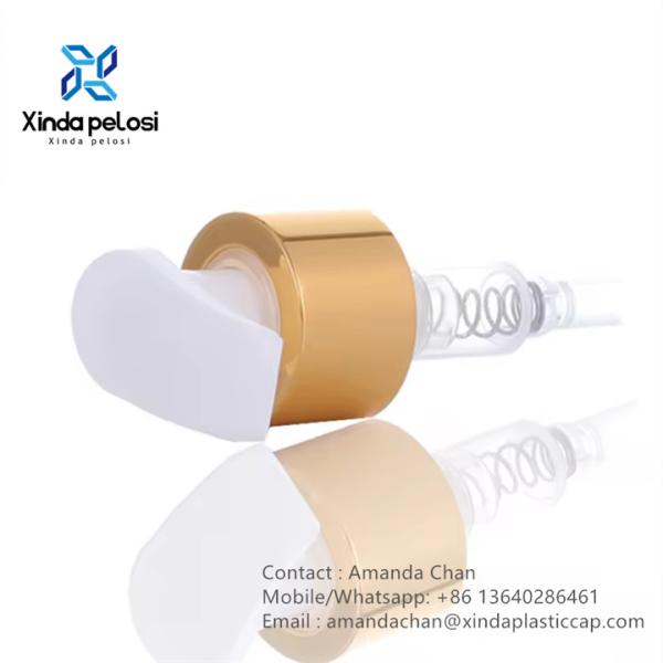 Buy cheap Luxury Metal Closure Shower Gel Body Wash Dispenser Pump For Plastic Bottle from wholesalers