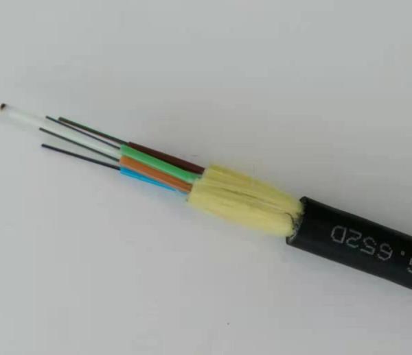 Buy cheap Outdoor Aerial Fiber Optic Cable ADSS 100m Span Single Mode All Dielectric 24 Cores from wholesalers