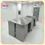 Integral Stainless Steel lab workstation bench Number Of Cabinets 1500*750*900MM