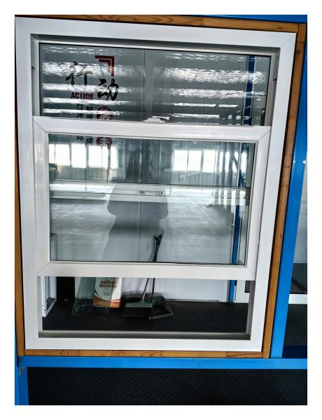 Buy cheap Soundproof Glass Double Hung Vinyl Windows UPVC Double Glazed Sash Windows Customized from wholesalers