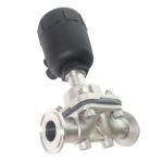 Stainless Steel 316L Pneumatic Diaphragm Valve for Water Media DN15-DN57 Port