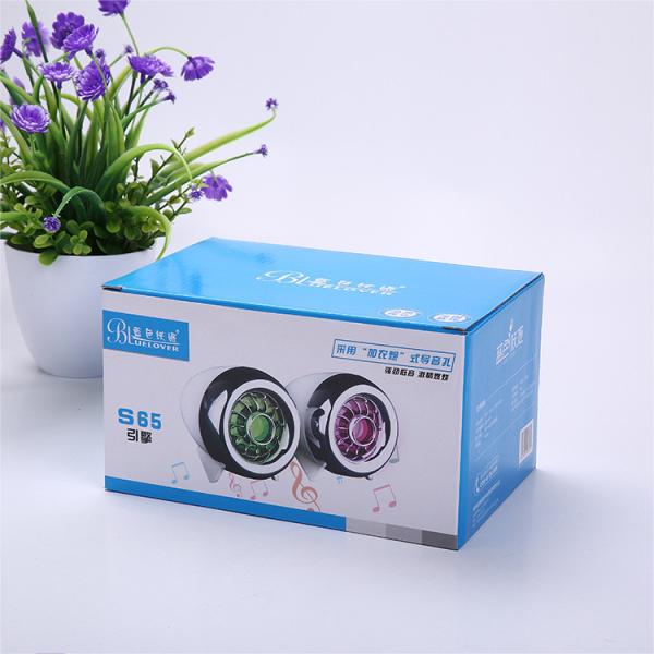 Buy cheap Soft Touch Custom Carton Box Heat Protection For Mini Loudspeaker Packaging from wholesalers
