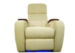 SGS Soft Foam On CIFF VIP Recliner Movie Seating Chair